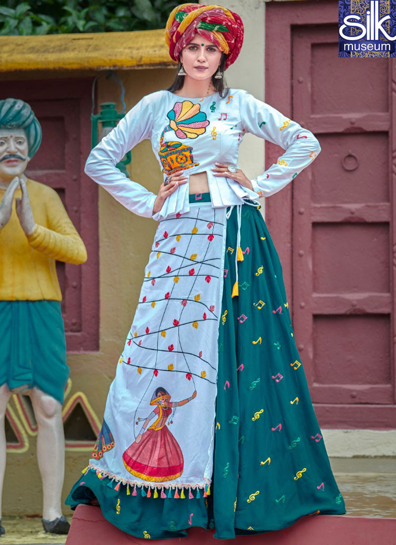 13789 Awesome Multi Color Cotton New Designer Festival Wear Lehenga Choli