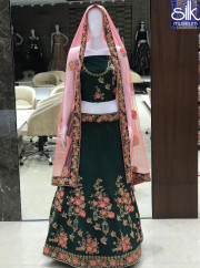 Most Lovable Designer Bridal Wear Lehenga Choli Available On Live Video Call