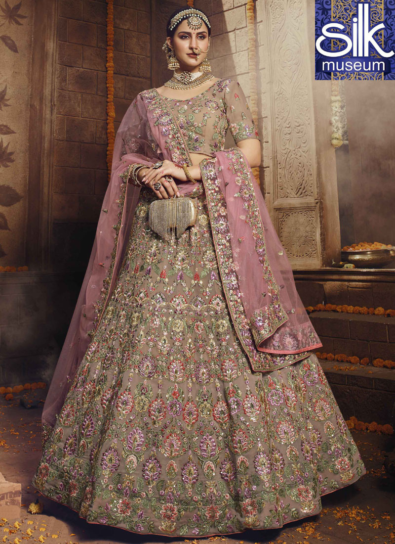 Multi Thread Work With Sequence Designer Lehenga Choli