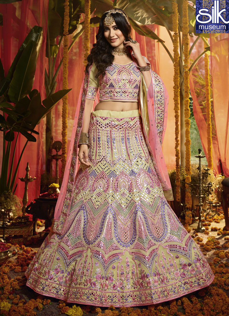 14422 Speechless Multi Color Organza Designer Party Wear Lehenga Choli