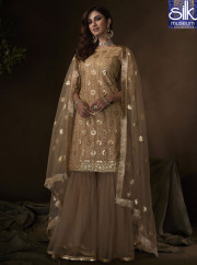 Adorable Light Brown Color Soft Net New 