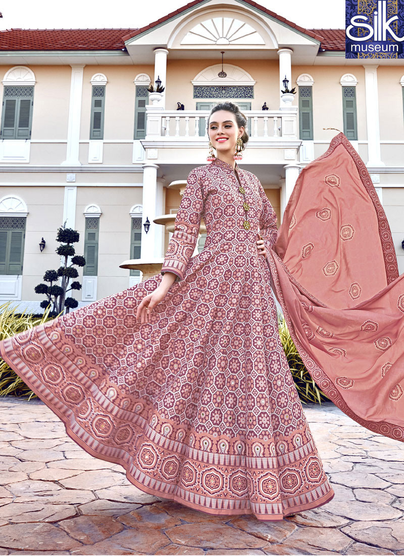 14530 Superb Multi Color Silk New Designer Party Wear Ready Made Gown