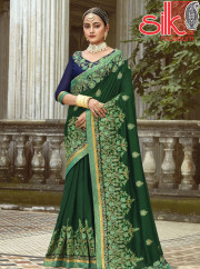 Heavy Embroidery Work Designer	Art Silk 