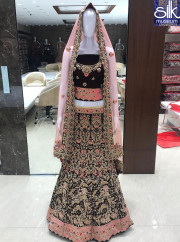 Outstanding Designer Bridal Wear Lehenga Choli Available On Live Video Call