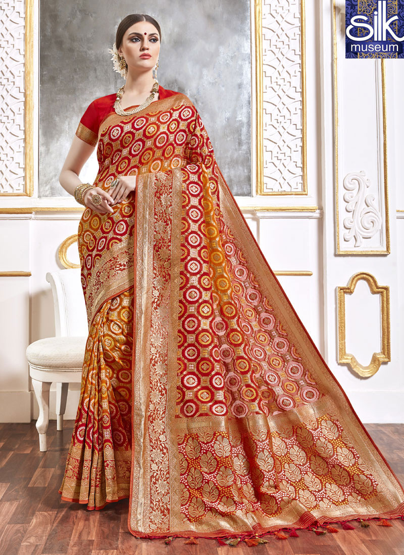 Special Multi Color Viscose New Designer Wedding Wear Traditional Saree