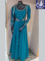 Morpich Color Koti Style Anarkali Dress 
